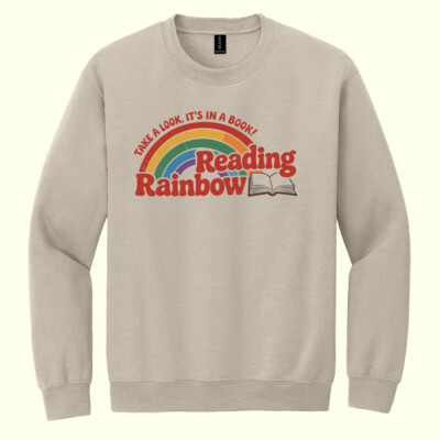 Take a Look it's in a Book 84-015 - Heavy Blend Crewneck Sweatshirt Thumbnail