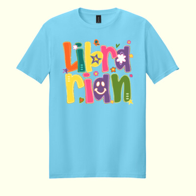 Librarian Retro 84-016 - Adult Softstyle ® T Shirt Thumbnail