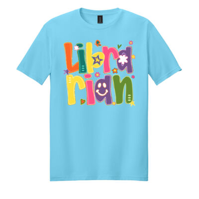 Librarian Retro 84-016 - Adult Softstyle ® T Shirt Thumbnail