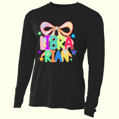Librarian Coquette - Adult Cooling Performance Long Sleeve Tee Thumbnail