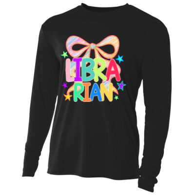 Librarian Coquette - Adult Cooling Performance Long Sleeve Tee Thumbnail