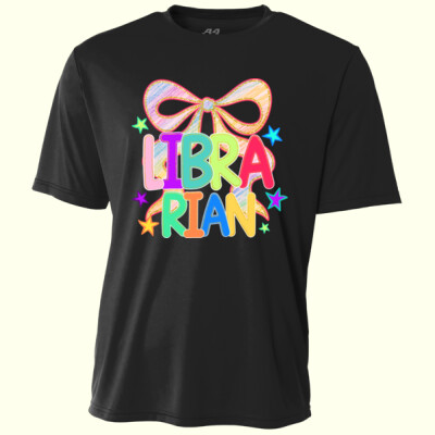 Librarian Coquette - Adult Cooling Performance Short Sleeve Tee Thumbnail