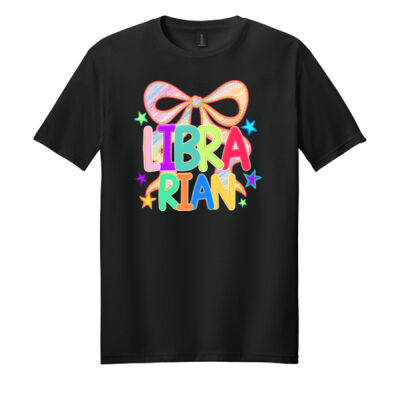 Librarian Coquette - Adult Softstyle ® T Shirt Thumbnail