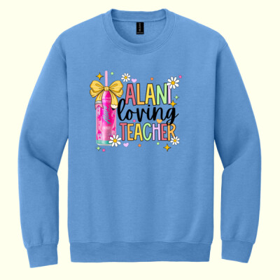 Alani Loving Teacher 99-123 - Heavy Blend Crewneck Sweatshirt Thumbnail