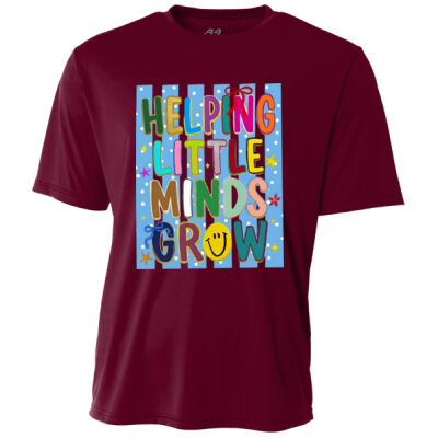 Helping Little Minds Grow 99-124 - Adult Cooling Performance Short Sleeve Tee Thumbnail