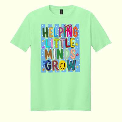 Helping Little Minds Grow 99-124 - Adult Softstyle ® T Shirt Thumbnail