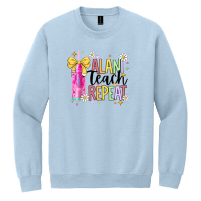 Alani Teach Repeat 96-127 - Heavy Blend Crewneck Sweatshirt Thumbnail