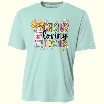 Celsius Loving Teacher 99-128 - Adult Cooling Performance Short Sleeve Tee Thumbnail