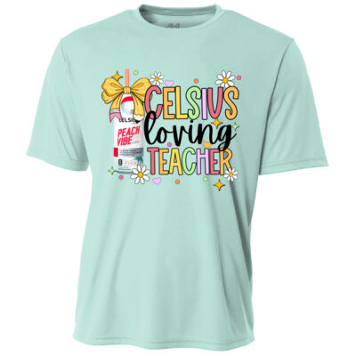 Celsius Loving Teacher 99-128 - Adult Cooling Performance Short Sleeve Tee Thumbnail