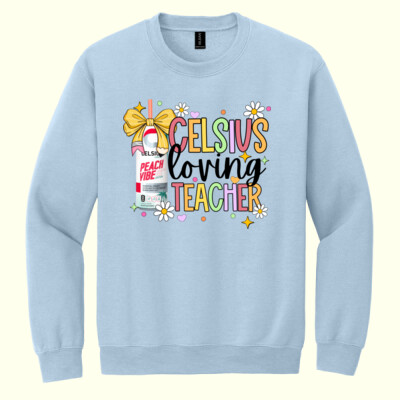 Celsius Loving Teacher 99-128 - Heavy Blend Crewneck Sweatshirt Thumbnail