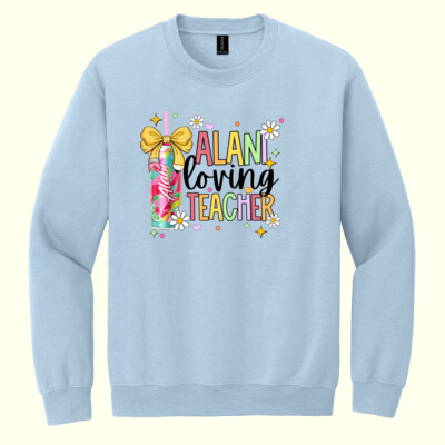 Alani Loving Teacher 99-129 - Heavy Blend Crewneck Sweatshirt Thumbnail
