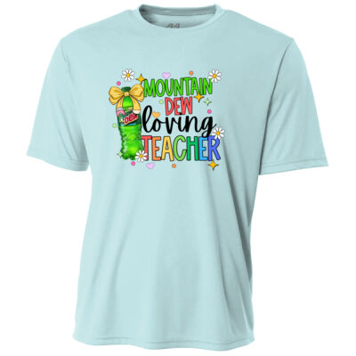 Mountain Dew Loving Teacher 99-130 - Adult Cooling Performance Short Sleeve Tee Thumbnail