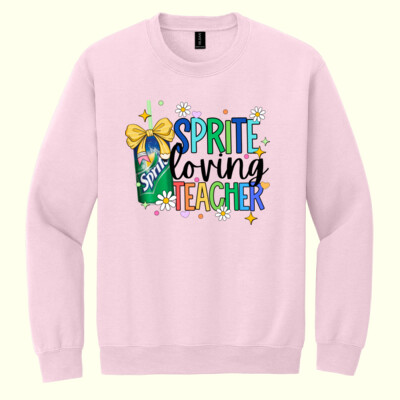 Sprite Loving Teacher 99-131 - Heavy Blend Crewneck Sweatshirt Thumbnail