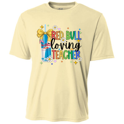 Red Bull Loving Teacher - 99-133 - Adult Cooling Performance Short Sleeve Tee Thumbnail