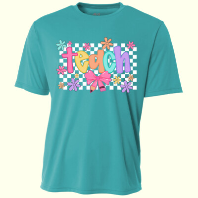 Teach Flowers 99-135 - Adult Cooling Performance Short Sleeve Tee Thumbnail