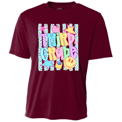 Third Grade Retro 89-027 - Adult Cooling Performance Short Sleeve Tee Thumbnail