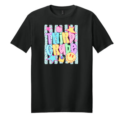 Third Grade Retro 89-027 - Adult Softstyle ® T Shirt Thumbnail