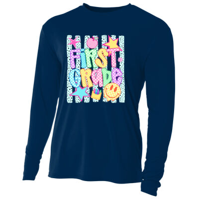 First Grade Retro 89-028 - Adult Cooling Performance Long Sleeve Tee Thumbnail