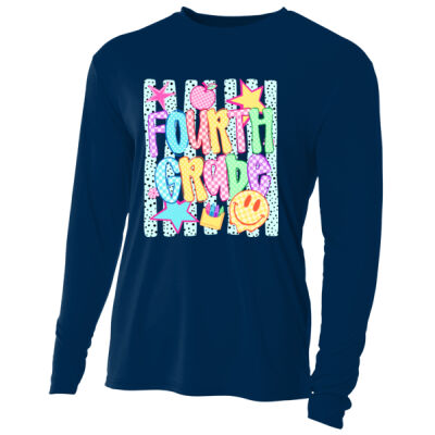 Fourth Grade Retro 89-029 - Adult Cooling Performance Long Sleeve Tee Thumbnail