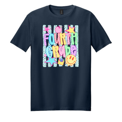 Fourth Grade Retro 89-029 - Adult Softstyle ® T Shirt Thumbnail