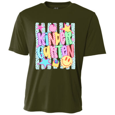 Kindergarten Retro 96-124 - Adult Cooling Performance Short Sleeve Tee Thumbnail