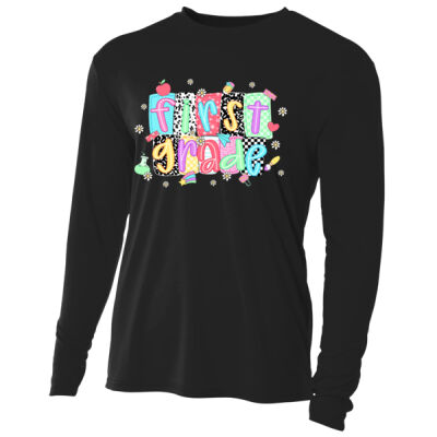 First Grade Squares 89-031 - Adult Cooling Performance Long Sleeve Tee Thumbnail