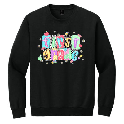 First Grade Squares 89-031 - Heavy Blend Crewneck Sweatshirt Thumbnail