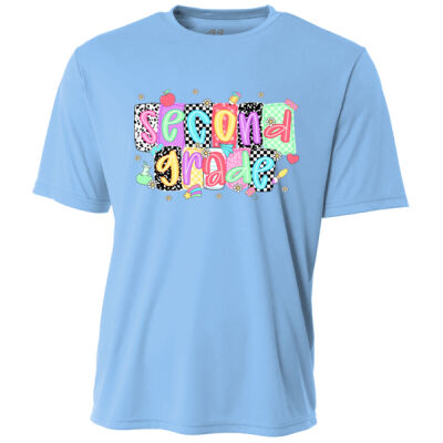 Second Grade Squares 89-032 - Adult Cooling Performance Short Sleeve Tee Thumbnail
