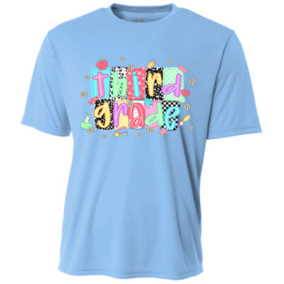 Third Grade Squares 89-033 - Adult Cooling Performance Short Sleeve Tee Thumbnail