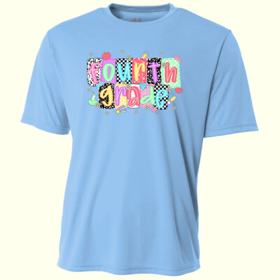 Fourth Grade Squares 89-034 - Adult Cooling Performance Short Sleeve Tee Thumbnail