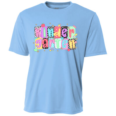 Kindergarten Squares 96-126 - Adult Cooling Performance Short Sleeve Tee Thumbnail