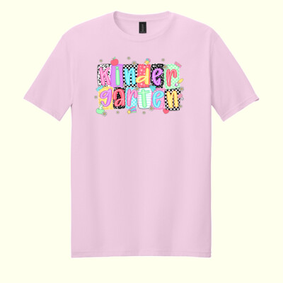 Kindergarten Squares 96-126 - Adult Softstyle ® T Shirt Thumbnail