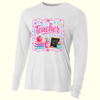 Teacher Stamp 99-139 - Adult Cooling Performance Long Sleeve Tee Thumbnail