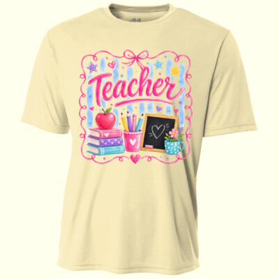 Teacher Stamp 99-139 - Adult Cooling Performance Short Sleeve Tee Thumbnail