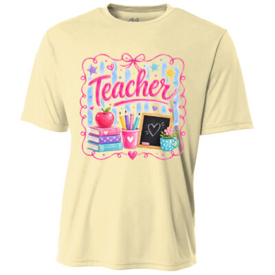 Teacher Stamp 99-139 - Adult Cooling Performance Short Sleeve Tee Thumbnail