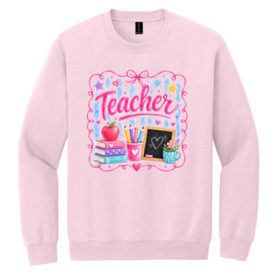 Teacher Stamp 99-139 - Heavy Blend Crewneck Sweatshirt Thumbnail