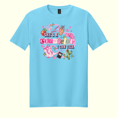 She's a Counselor I can Tell - Adult Softstyle ® T Shirt Thumbnail