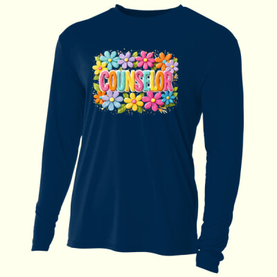 Counselor Flowers 84-300 - Adult Cooling Performance Long Sleeve Tee Thumbnail