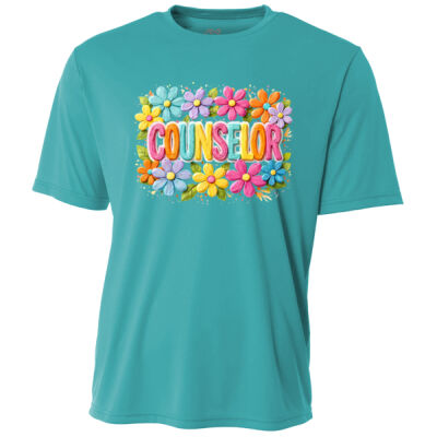 Counselor Flowers 84-300 - Adult Cooling Performance Short Sleeve Tee Thumbnail