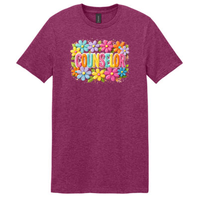 Counselor Flowers 84-300 - Adult Softstyle ® T Shirt Thumbnail