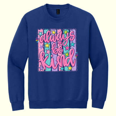 Always Be Kind 84-302 - Heavy Blend Crewneck Sweatshirt Thumbnail