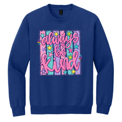 Always Be Kind 84-302 - Heavy Blend Crewneck Sweatshirt Thumbnail