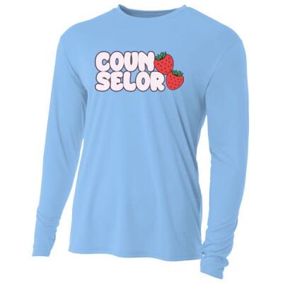 Counselor Strawberries 84-304 - Adult Cooling Performance Long Sleeve Tee Thumbnail