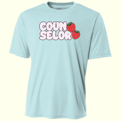 Counselor Strawberries 84-304 - Adult Cooling Performance Short Sleeve Tee Thumbnail