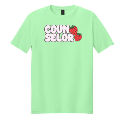 Counselor Strawberries 84-304 - Adult Softstyle ® T Shirt Thumbnail