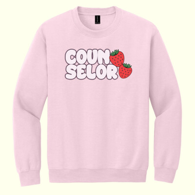 Counselor Strawberries 84-304 - Heavy Blend Crewneck Sweatshirt Thumbnail
