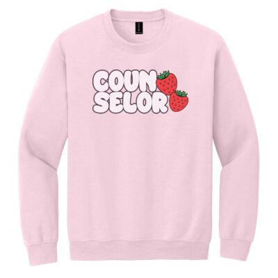 Counselor Strawberries 84-304 - Heavy Blend Crewneck Sweatshirt Thumbnail