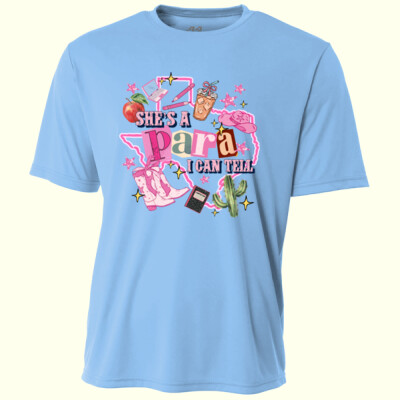 She's a Para I can Tell 84-400 - Adult Cooling Performance Short Sleeve Tee Thumbnail