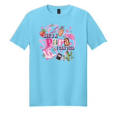 She's a Para I can Tell 84-400 - Adult Softstyle ® T Shirt Thumbnail