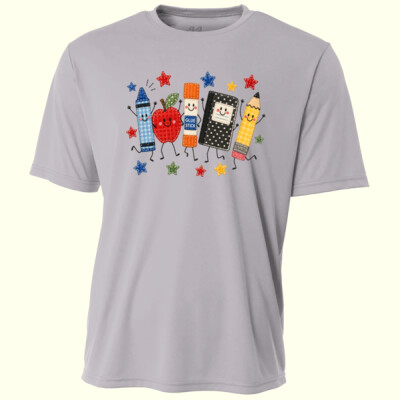 School Supplies Faux 99-209 - Adult Cooling Performance Short Sleeve Tee Thumbnail